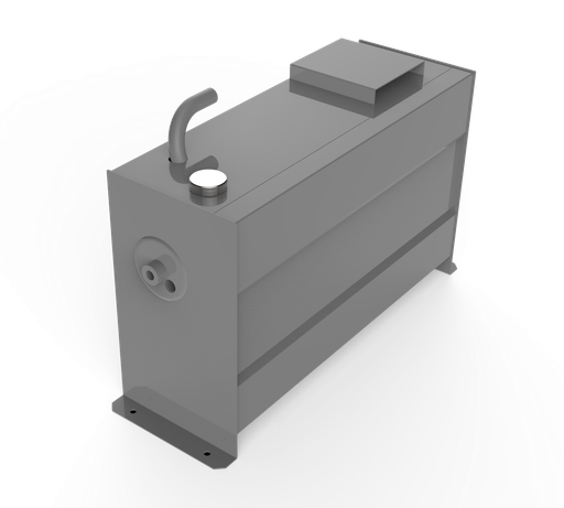 Depósito aceite hidráulico 40lts 500x400x210 con tapón