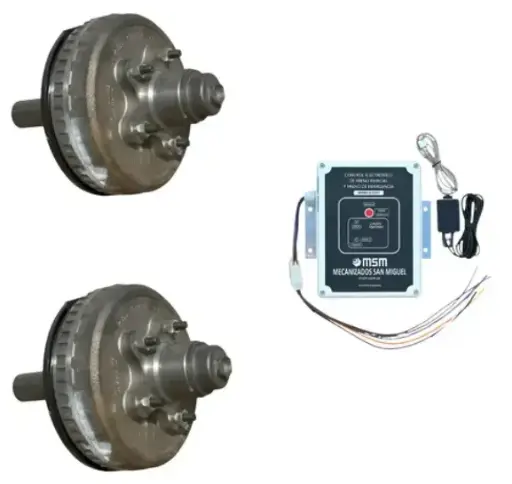 KIT EJE CON FRENO ELÉCTRICO - COMPATIBLE CHT80
